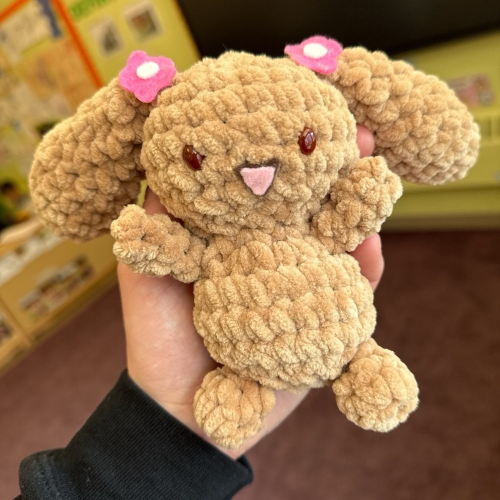 Handmade Crochet Mocha Cinnamoroll
